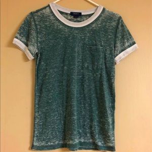 Forever 21 Green T-Shirt (Vintage)